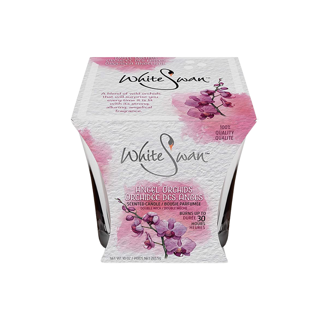 SCENTED CANDLE ANGEL ORCHIDS 6/10 oz