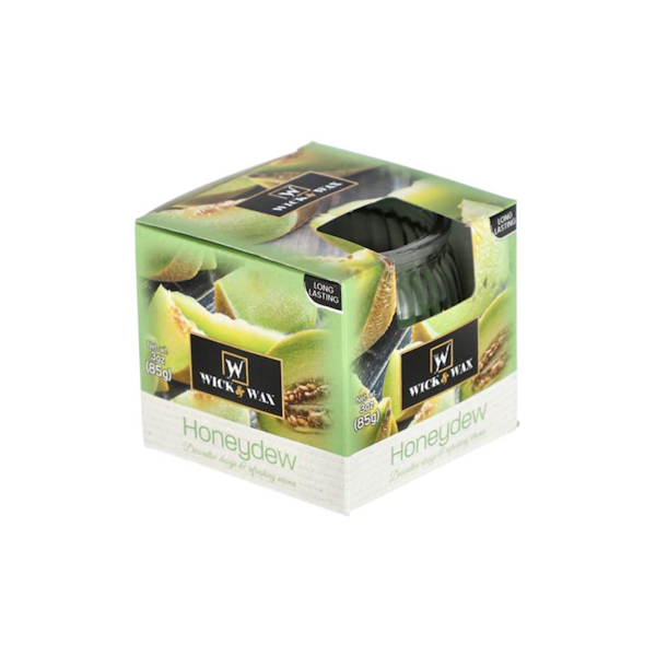 SCENTED CANDLE HONEY DEW 12/3 OZ