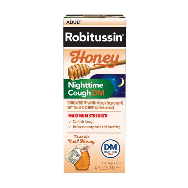 DM HONEY NIGHTTIME COUGH 4 oz