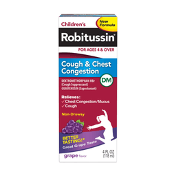 CHILDREN'S DM GRAPE COUGH & CHEST CONGESTION 4 oz image