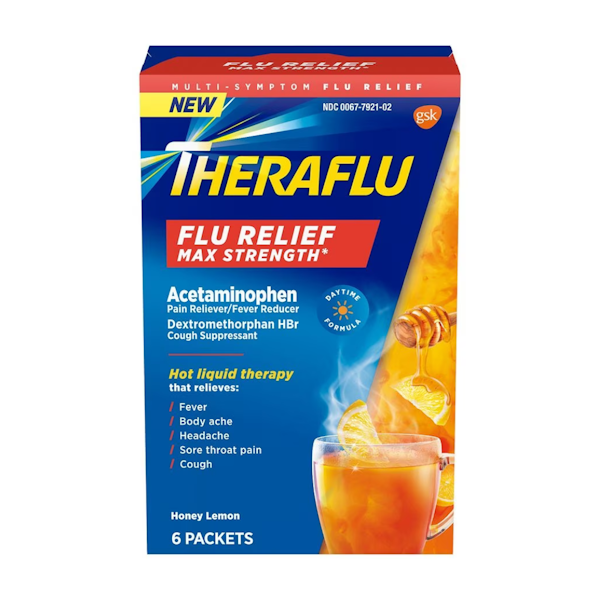 FLU RELIEF MAX STRENGTH DAY 6 ct