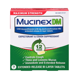 Mucinex - DM EXPECTORANT & COUGH SEPRESSANT TABLETS 6 ct - Medicine