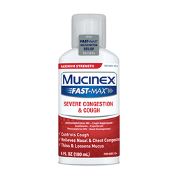 Mucinex - FAST MAX SEVERE CONGESTION & COUGH 6 oz - Medicine