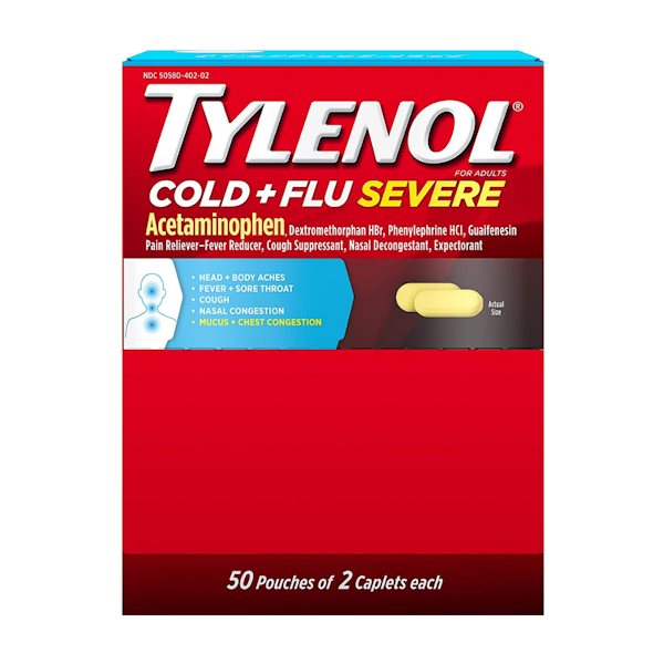 COLD & FLU SEVERE 25/2 ct