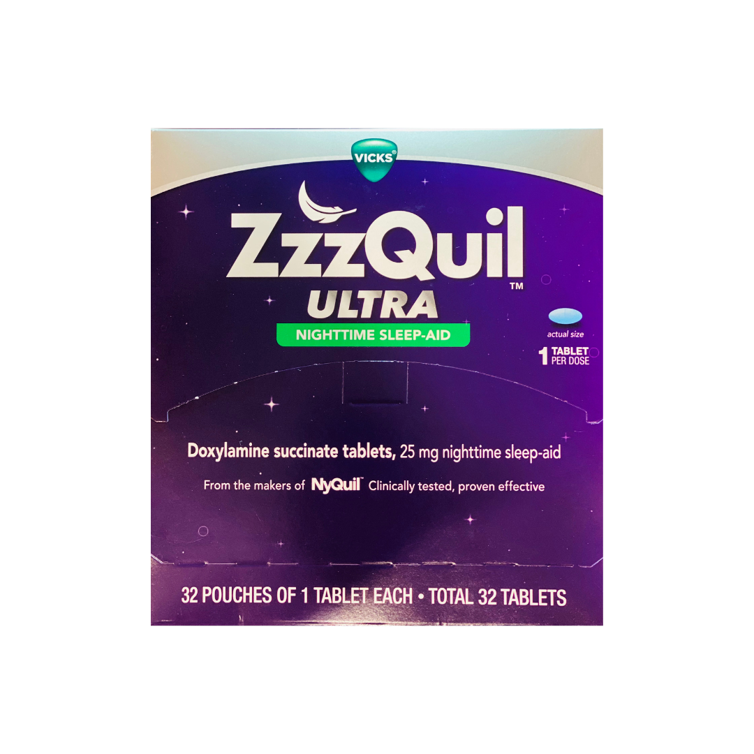ZzzQUIL NIGHTIME SLEEP AID TABLETS 32/1 CT
