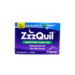 ZzzQUIL NIGHTIME SLEEP AID LQUIDCAPS 12 ct image