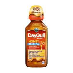 NYQUIL CHILDRENS COLD & FLU HONEY 8 oz image