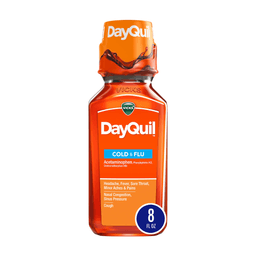 Vicks - DAYQUIL COLD & FLU 8 oz - Medicine