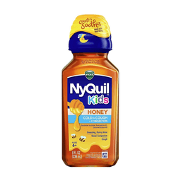 Vicks - NYQUIL KIDS COLD & COUGH + CONGESTION HONEY 8 oz - Medicine