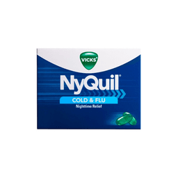 NYQUIL COLD & FLU  LIQUIDCAPS 8 ct image