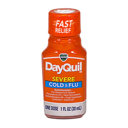 Vicks - DAYQUIL FAST RELIEF SEVERE COLD & FLU 1 oz cs/8 - Medicine