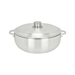 Chef Valley - ALUMINUM CALDERO WITH GLASS LID 1.8 qt #3 - Home & Kitchen