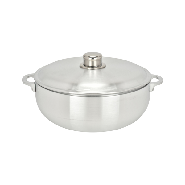 ALUMINUM CALDERO WITH GLASS LID 1.8 qt #3