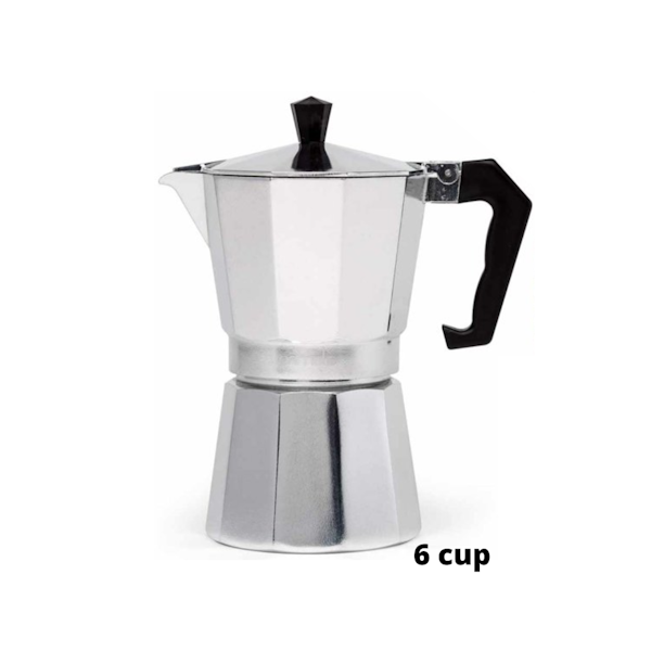 ALUMINUM COFFEEMAKER 6 CUP