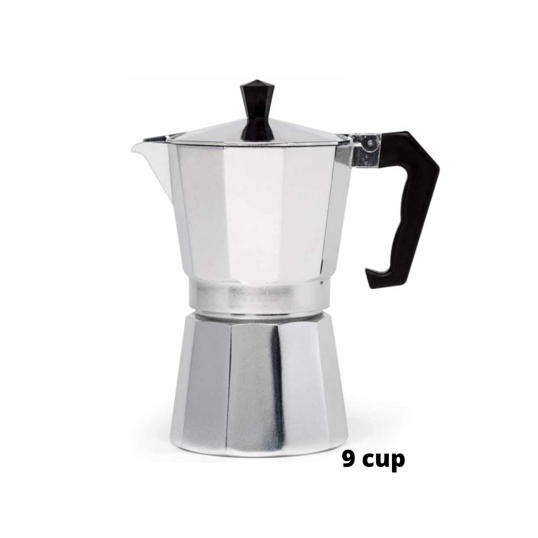 ALUMINUM COFFEEMAKER 9 CUP