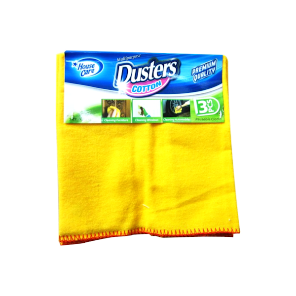 MULTIPURPOSE COTTON DUSTERS 3 pk