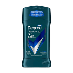 Degree - DEODORANT SOLID ADVANCED EXTREME 72H 2.7 oz - Deodorant