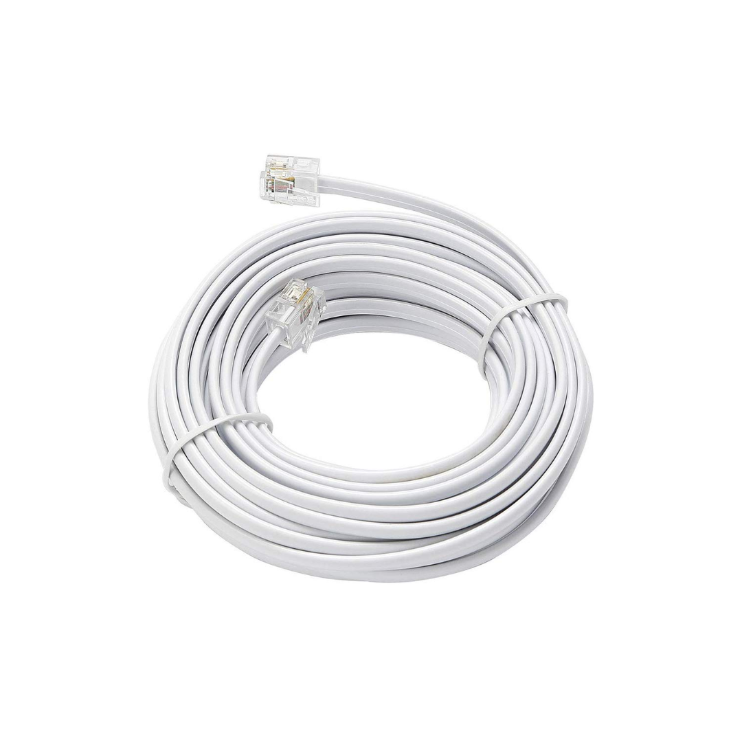 PHONE EXTENSION WHITE 25 ft
