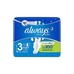 Always - ULTRA DAY & NIGHT WITH WINGS #3 16/10 ct - Body Care