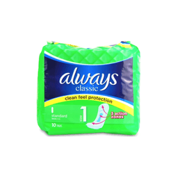 Always - CLASSIC STANDARD W/WINGS #1 24/10 ct - Body Care