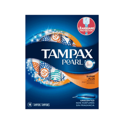 Tampax - PEARL SUPER PLUS UNSCENTED 18 ct - Body Care