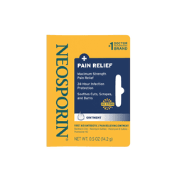 Neosporin - FIRST AID ANTIBIOTIC OINTMENT + PAIN RELIEF .5 oz - Medicine