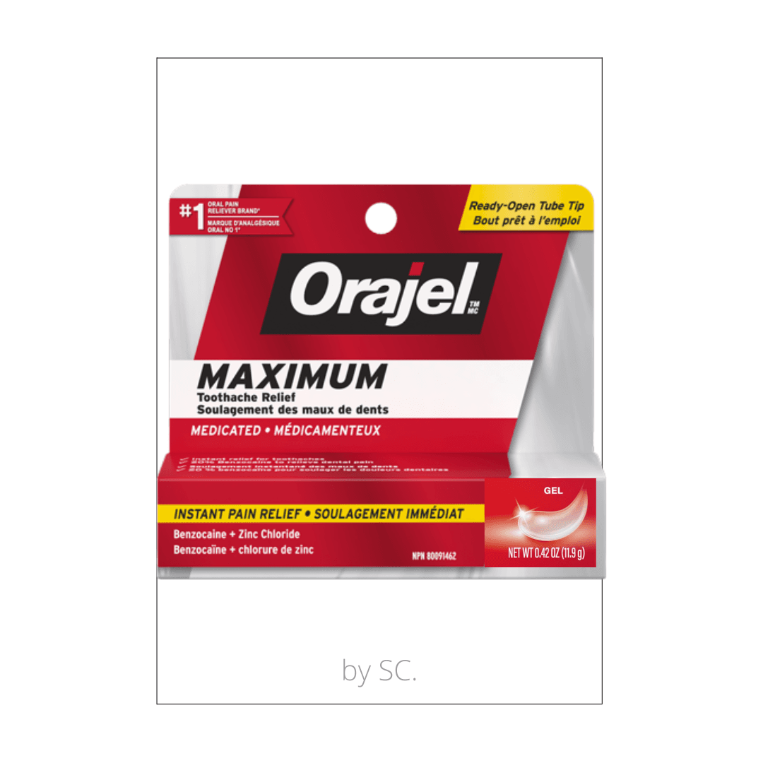 ORAGEL MAXIMUM/STRENGTH 0.42oz