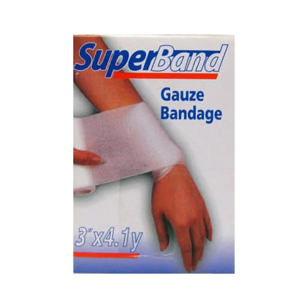 SUPERBAND GAUZE BANDAGE 3"