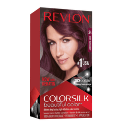 COLORSILK HAIR COLOR 34 DEEP BURGUNDY image