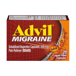 MIGRAINE LIQUID GELS 20 ct image