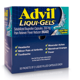 Advil - IBUPROFEN LIQUID GELS 25/2 ct - Medicine