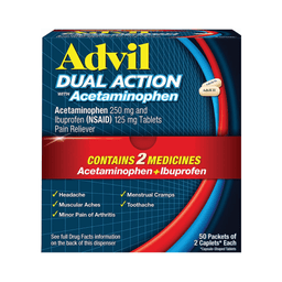 Advil - DUAL ACTION 50/2 ct - Medicine