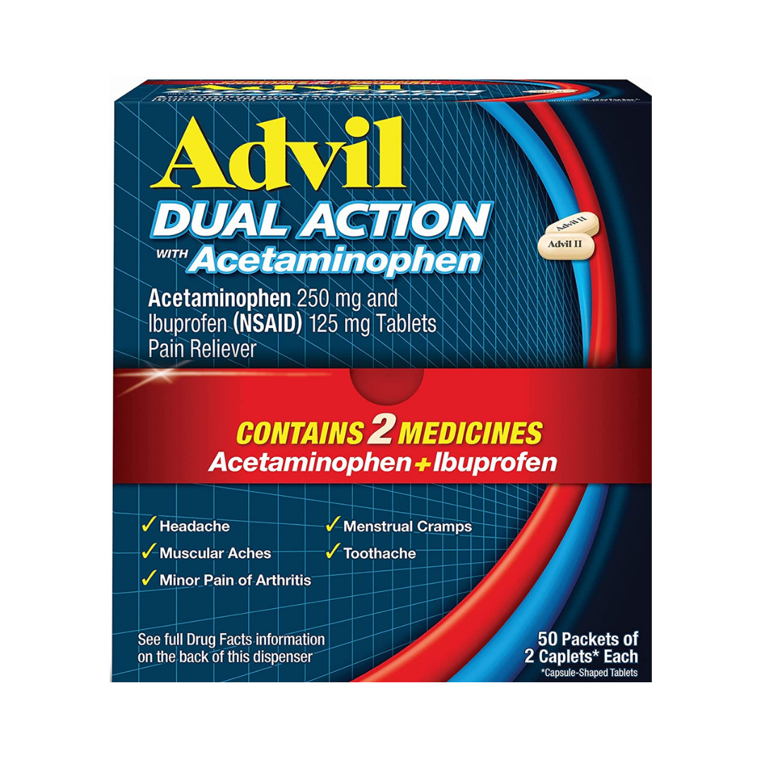 DUAL ACTION TABLETS 25/2 ct