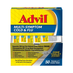 IBUPROFEN MULTI-SYMPTOM COLD & FLU 50/1 ct image