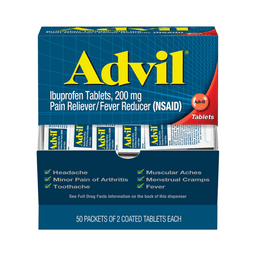 Advil - IBUPROFEN TABLETS 25/2 ct - medicine