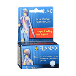 Flanax - PAIN RELIF NAPROXEN SODIUM TABLETS 10 ct - Medicine