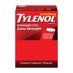 Tylenol - ACETAMINOPHEN EXTRA STRENGTH CAPLETS 25/2 ct - Medicine