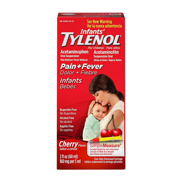 INFANT DROPS ACETAMINOPHEN LIQUID DYE FREE CHERRY 2 oz