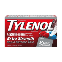 Tylenol - ACETAMINOPHEN RAPID RELEASE GELCAPS 24ct - Medicine