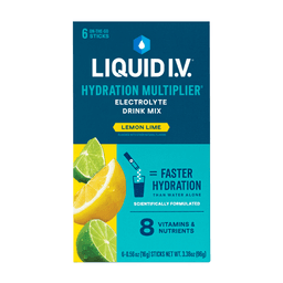 Liquid Iv - HYDRATION ELECTROLYTE DRINK MIX LEMON 6CT - Medicine