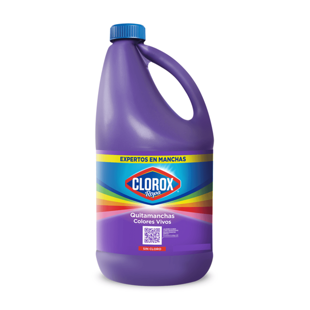 CLOROX QUITAMANCHAS COLORES VIVOS 8/1.89L (64OZ)