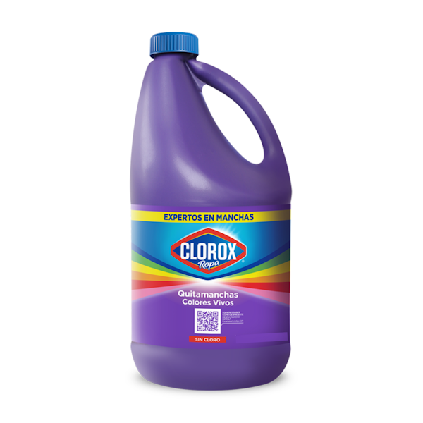 CLOROX QUITAMANCHAS COLORES VIVOS 8/1.89L (64OZ)