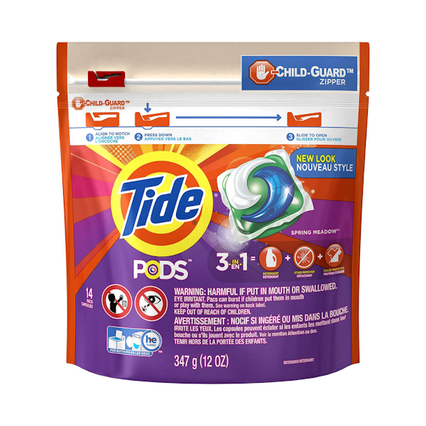 PODS LIQUID DETERGENT PACS SPRING MEADOW CS/6 12OZ