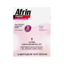 Afrin - NASAL SPRAY 12 PCS BOX 1.5 OZ / 6 ML - Medicine