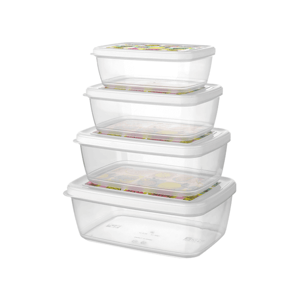 AIRA STORAGE BOX SET FOOD CONTAINERS (SET OF 4)