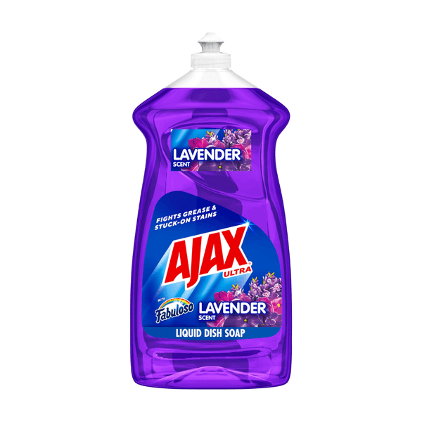 AJAX DISH LIQUID LAVENDER W FABULOSO 12.4OZ CS/20