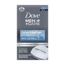 Dove - MEN+ CARE BAR SOAP CLEAN COMFORT 3.75 6 pk - Body Care