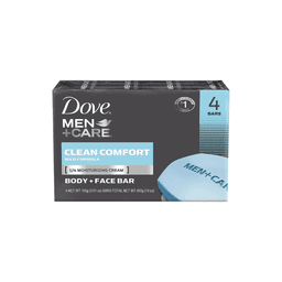 Dove - BAR SOAP CLEAN COMFORT 3.5OZ/4PK - Body Care