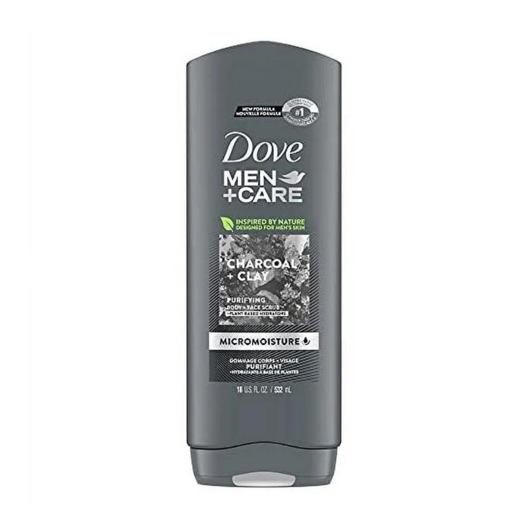 MEN + CARE CHARCOAL + CLAY BODY WASH 13.5 oz