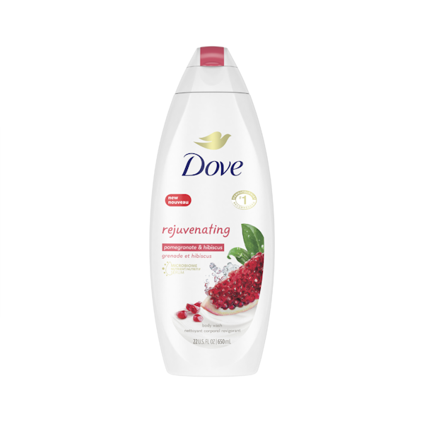 POMEGRANATE & HIBISCUS TEA REJUVENATING BODY WASH 20 oz